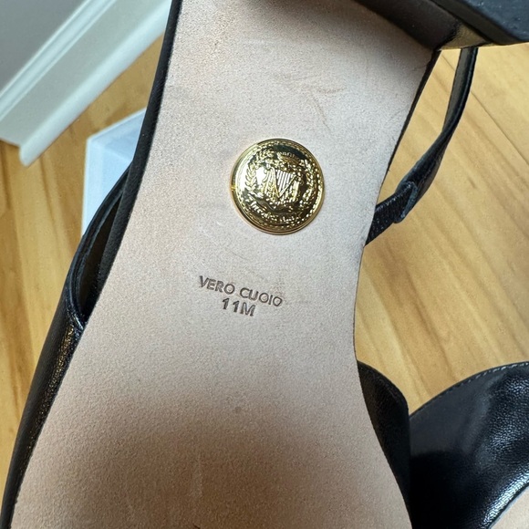 Veronica Beard Women's Black Cecile Leather Slingback Flats
Size 11  - NWT - Picture 9 of 9